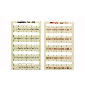 Ramka z oznacznikami 5x 21/22 209-728 /5szt./ WAGO (209-728)